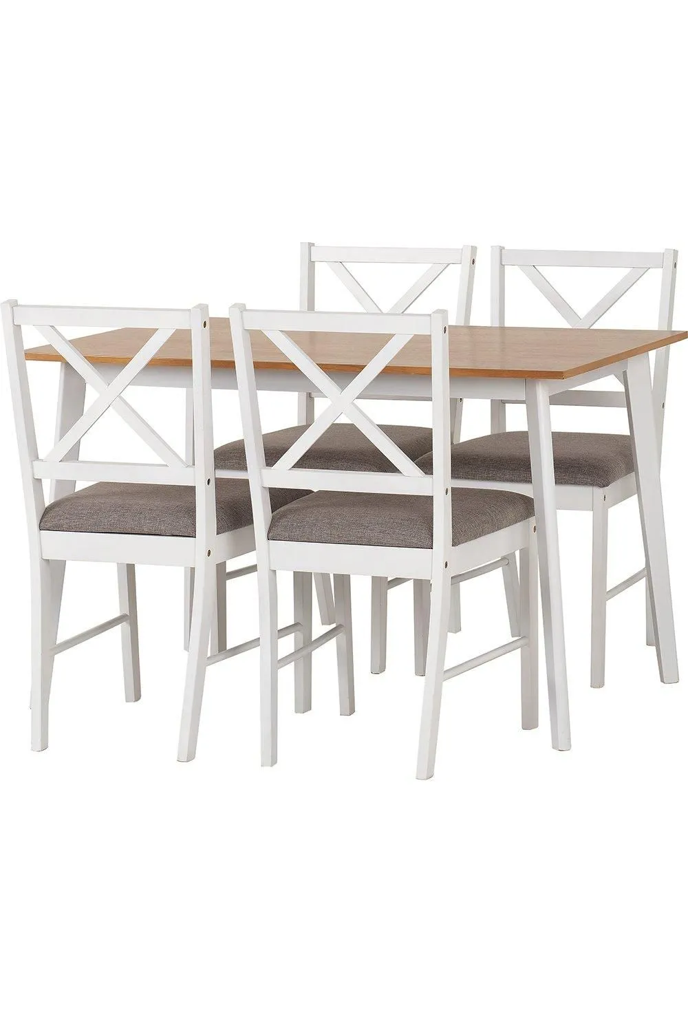 Seconique Balfour 1+4 Dining Set in Light Oak 2