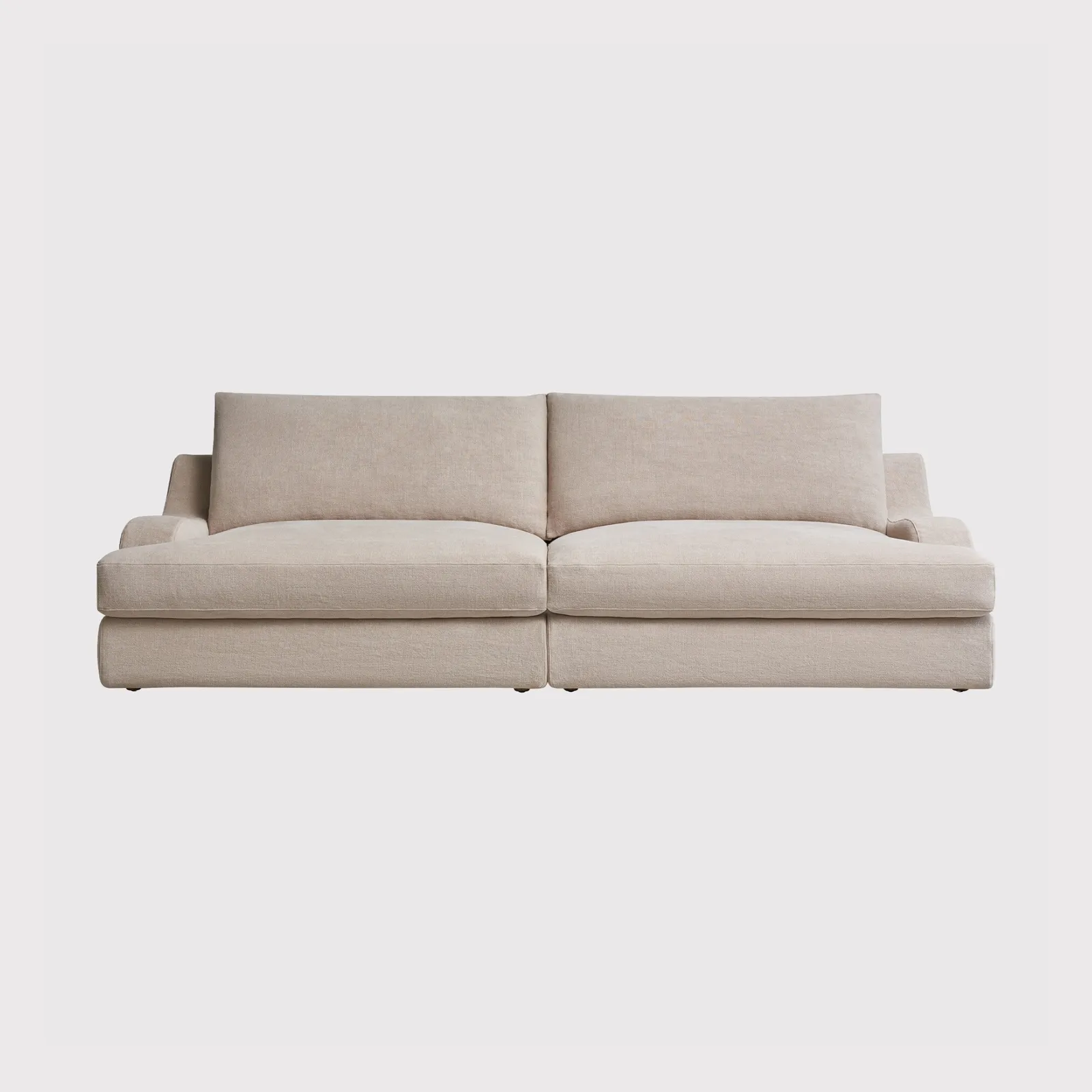 Timothy Oulton Antwerp 3.5 Seater Sofa, Neutral Fabric | Barker & Stonehouse