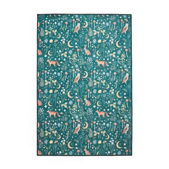 Catherine Lansfield Twilight Animals Rug 5