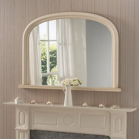 Yearn Contemporary Overmantel Wall Mirror