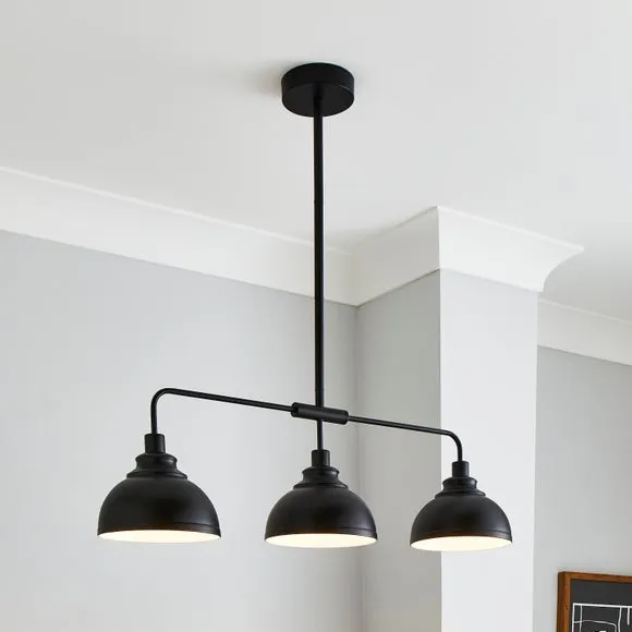 Galley 3 Light Diner Ceiling Light 1