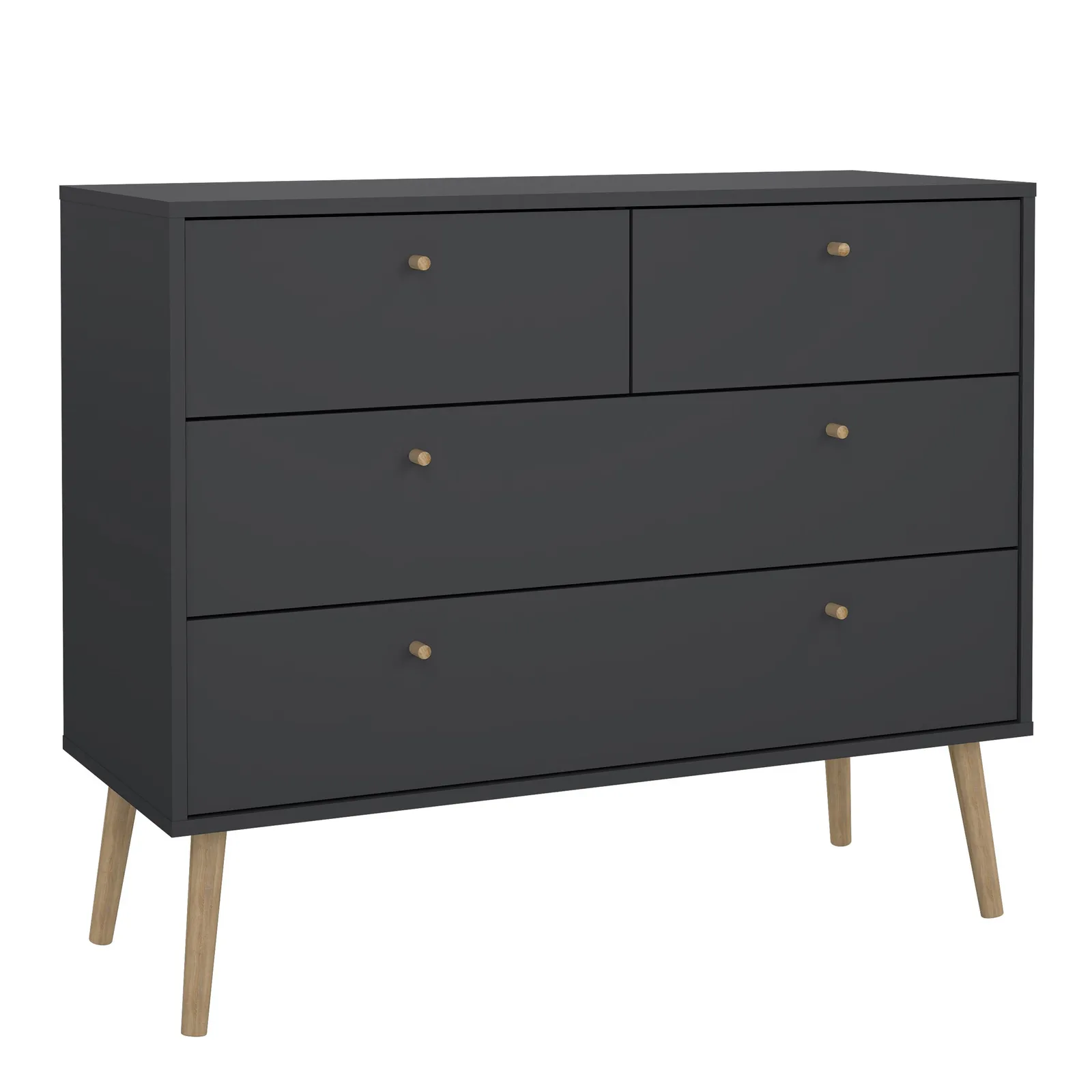 Furniture To Go Cumbria Chest 2 + 2 Drawers in Grey 2
