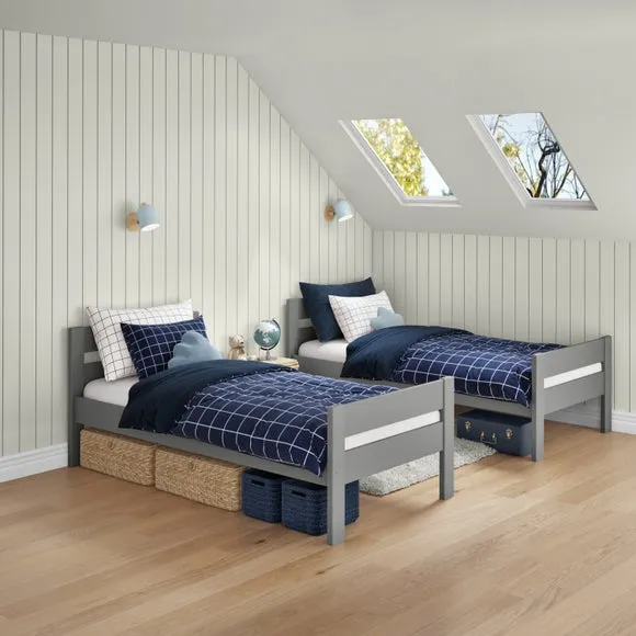 Compact Wooden Bunk Bed 2