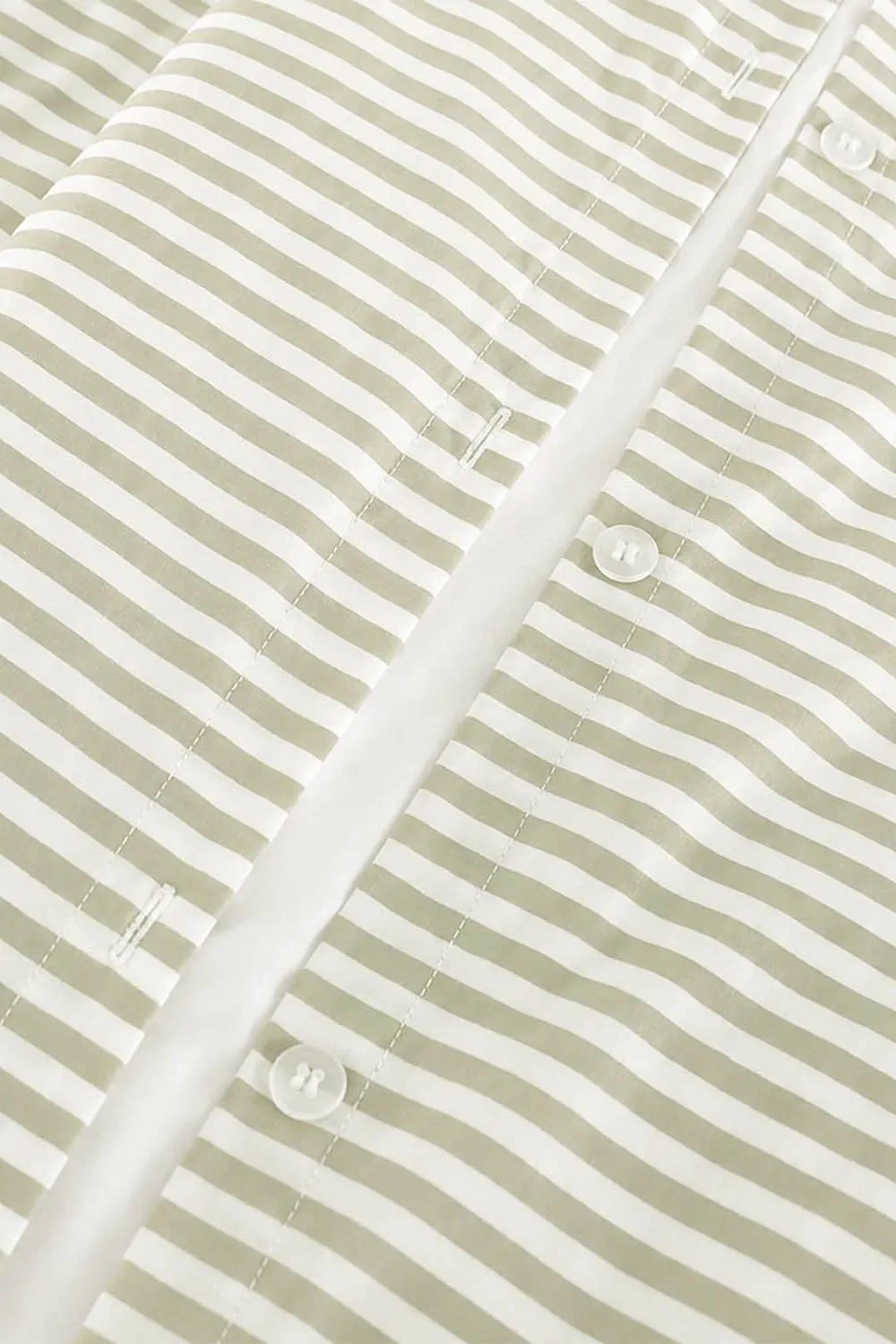 Martex Studio Edition Pinstripe Duvet Cover Set in Green 5