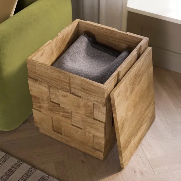Watson Storage Side Table, Wood Effect 3
