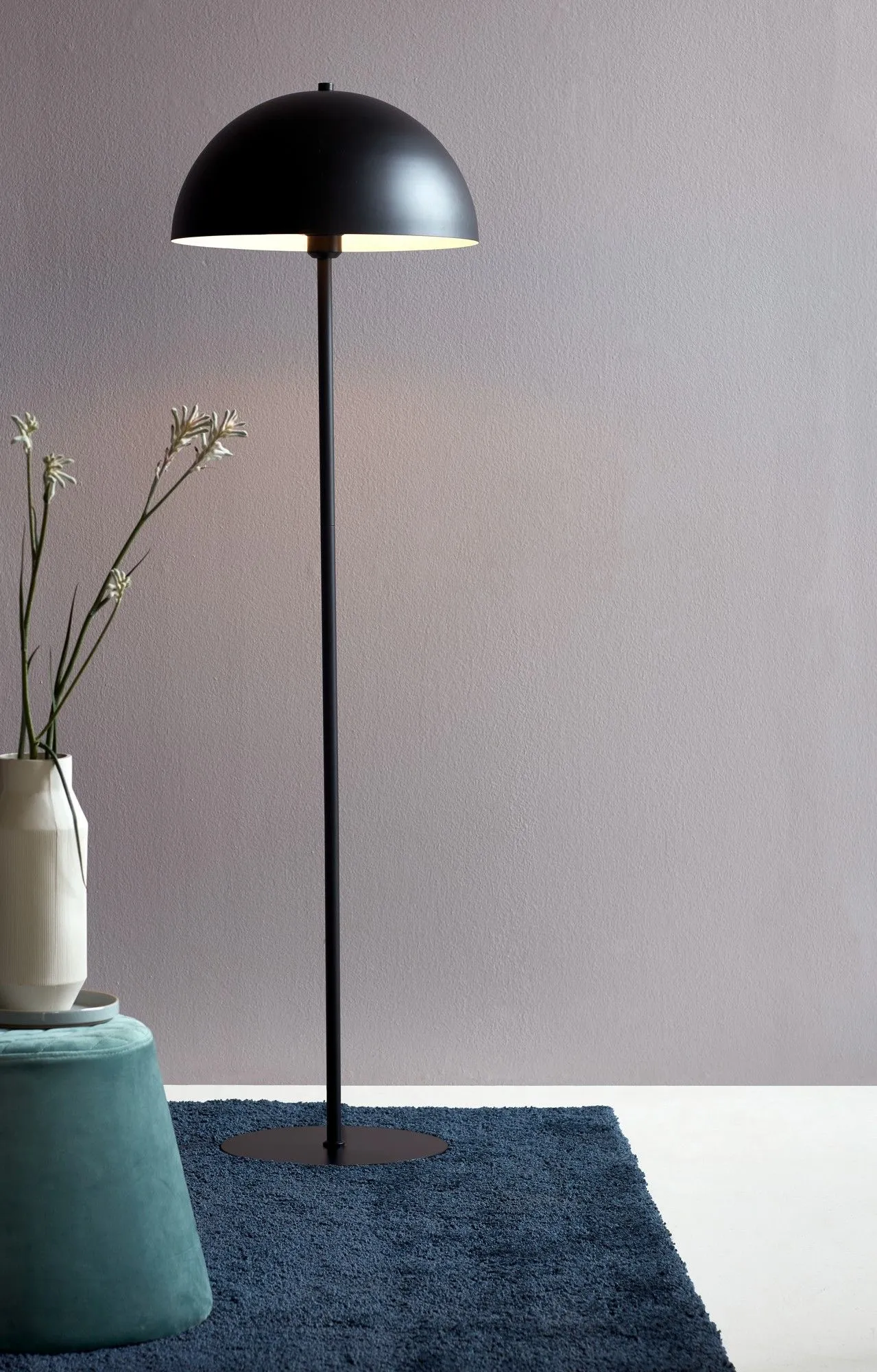 Nordlux Ellen Floor Lamp Black Metal Livingroom E27 Switch 3