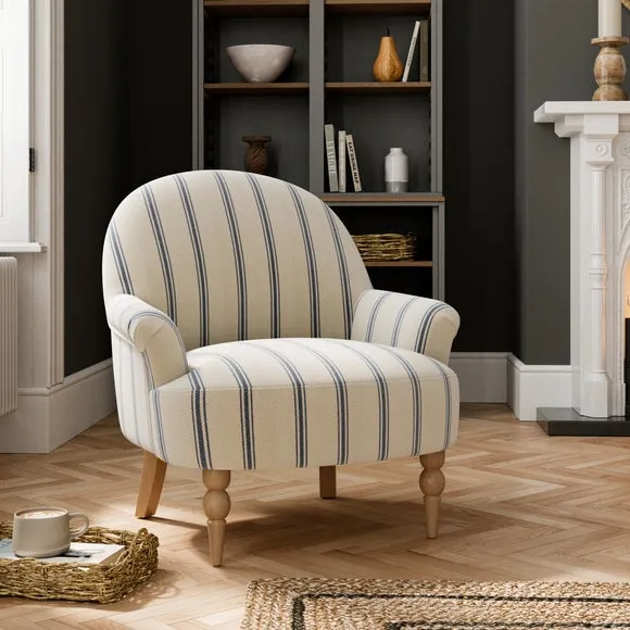 Petit Folkstone Stripe Armchair