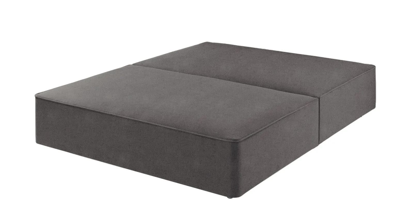 Premium Divan Base, Double - Hemp Arable, No Drawers