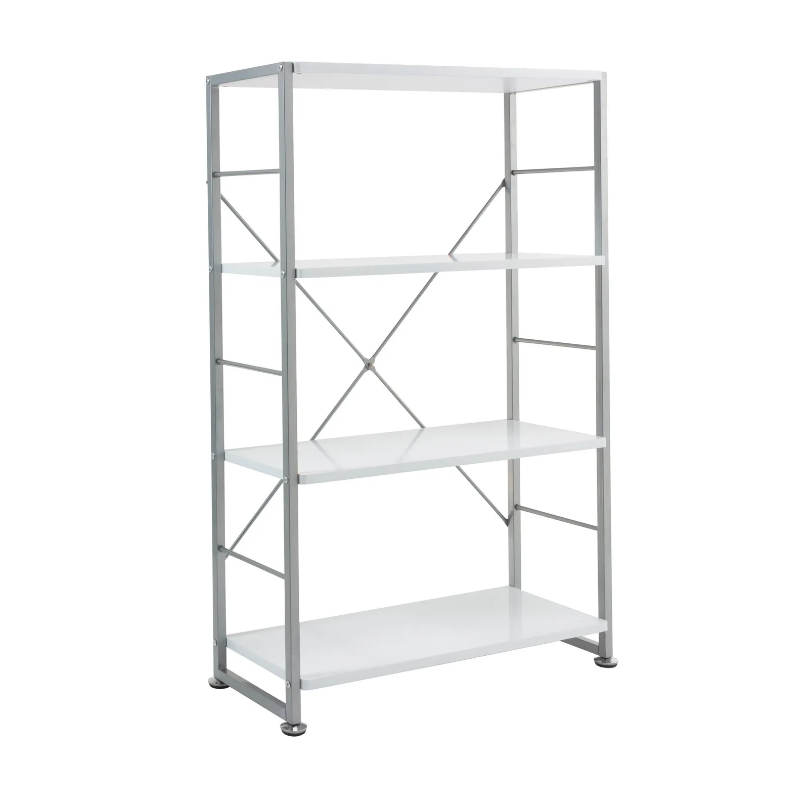 Cabrini Bookcase Silver