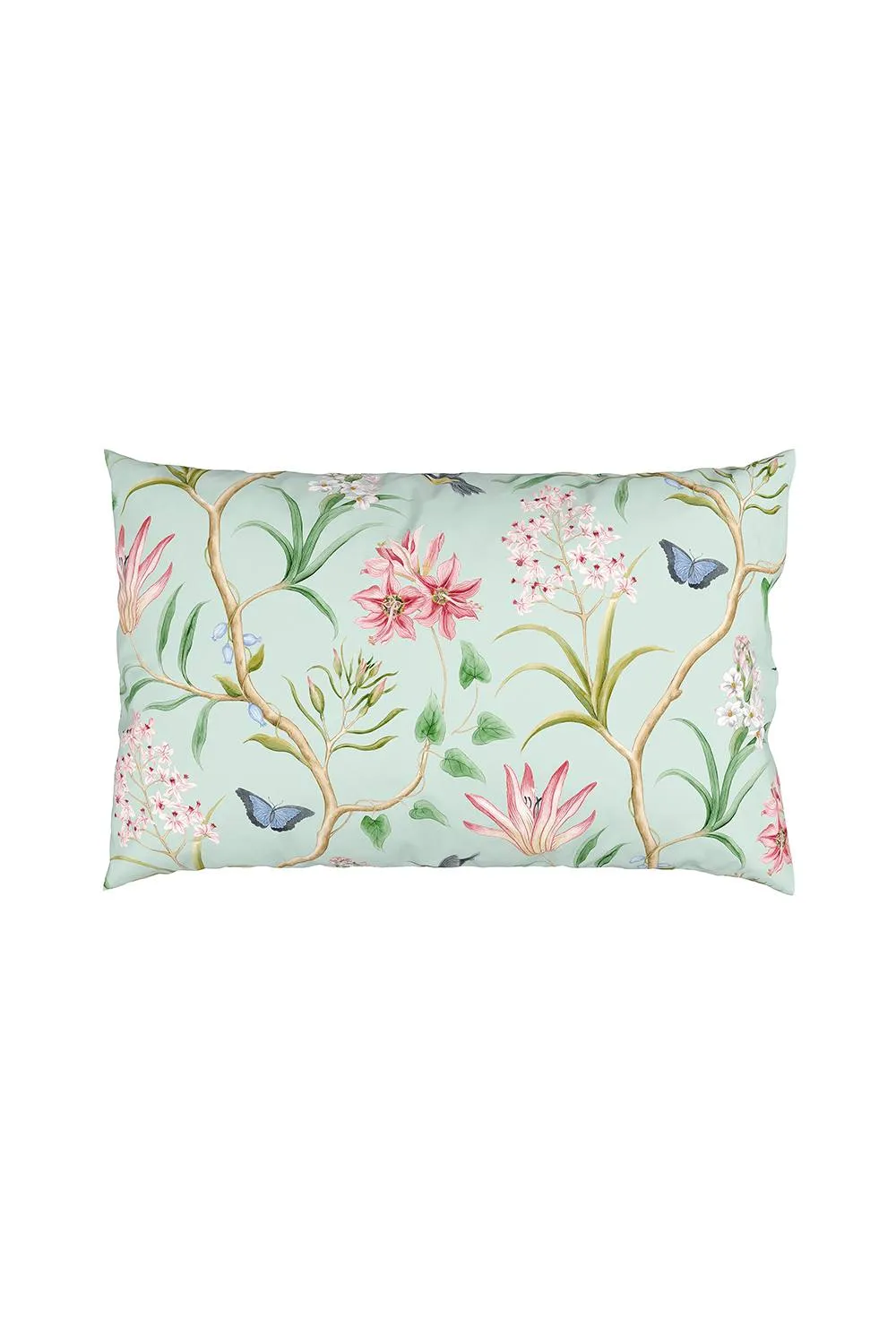 Sanderson 'Clementine' Cotton Duvet Cover Set in Aqua 3