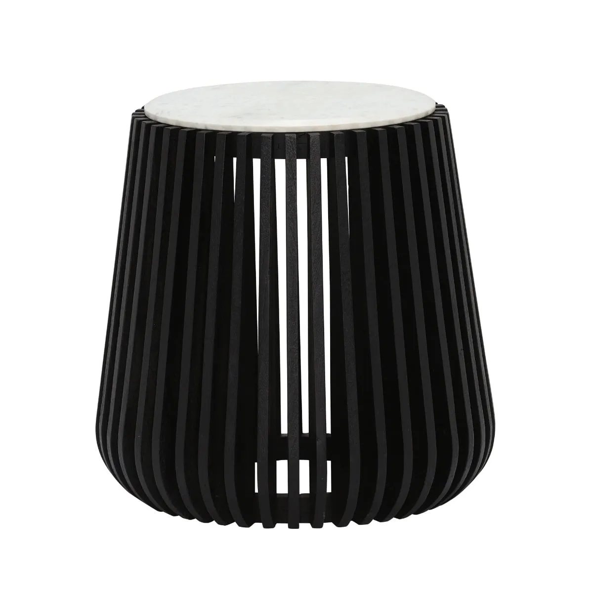 Nero Side Table, White Marble | Barker & Stonehouse 6