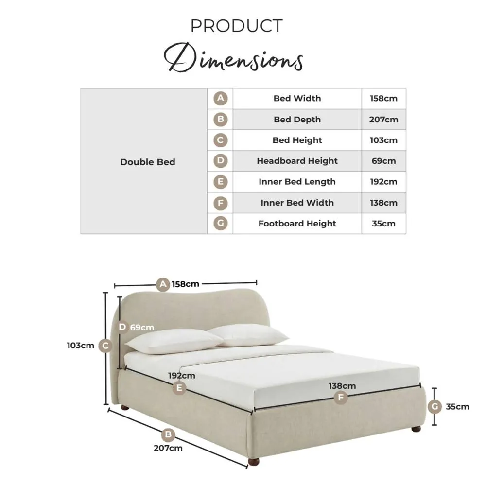 FurnitureboxUK Mabel Fabric Ottoman Bed Frame in Burnt Orange 2
