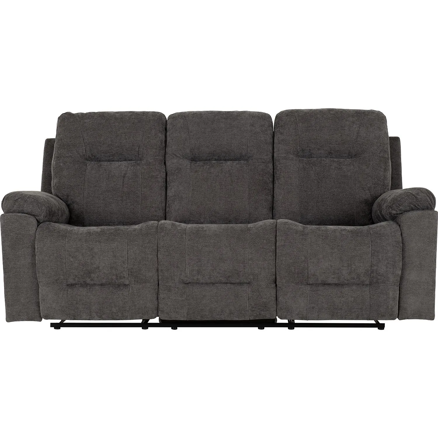 Seconique Guildford 3 Seater Recliner Sofa in Grey 3