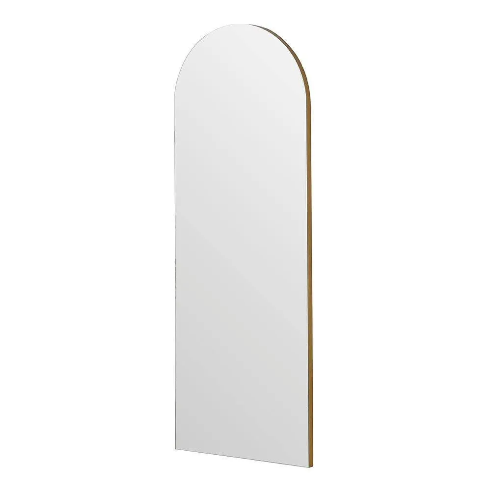 Yearn Mirrors Minimal Arch Gold Dressing Mirror 120x45cm 3