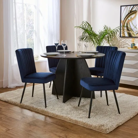 Taylor Dining Chair, Velvet 2