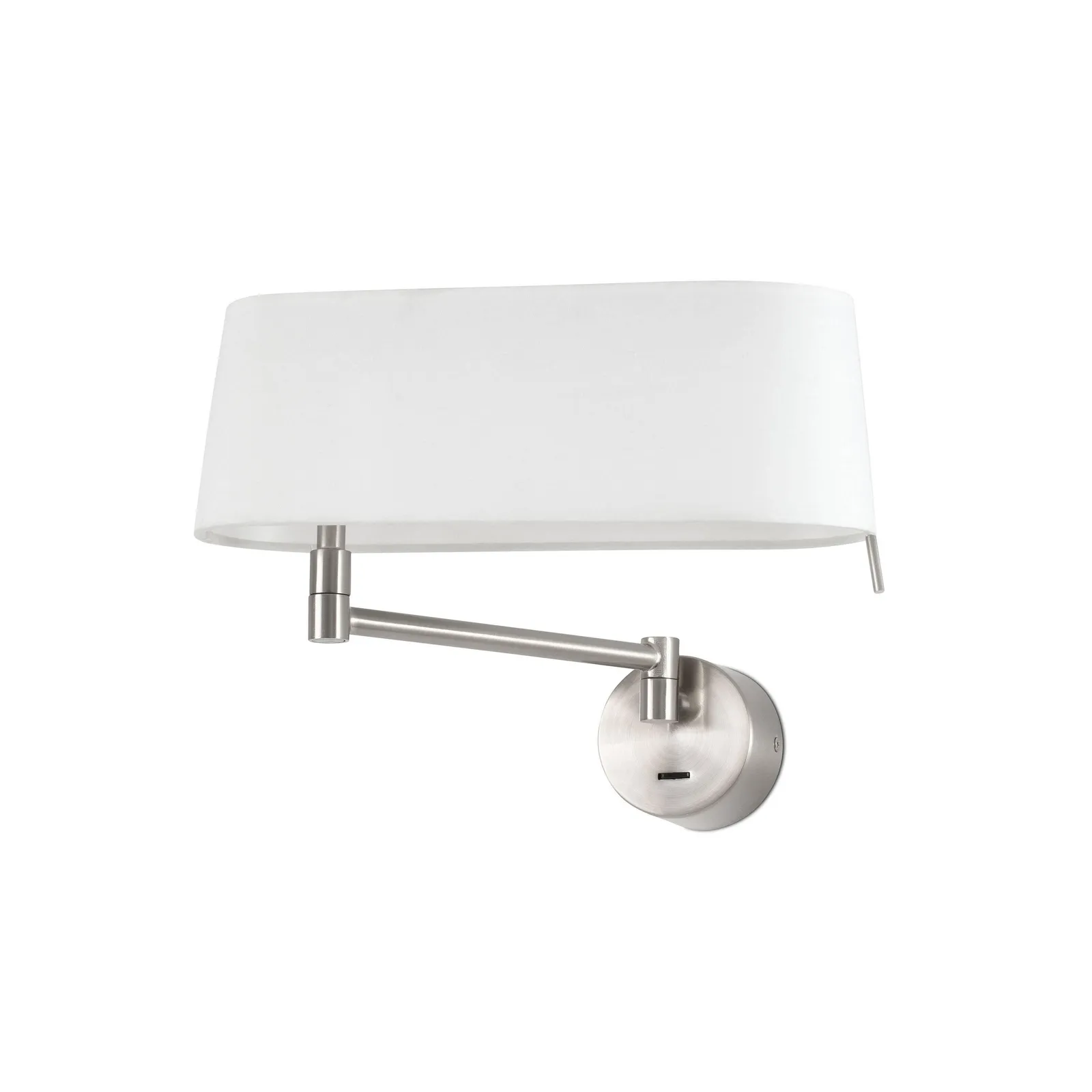 Netlighting Desliz LED Wall Lamp Nickel 11W 2700K in Grey