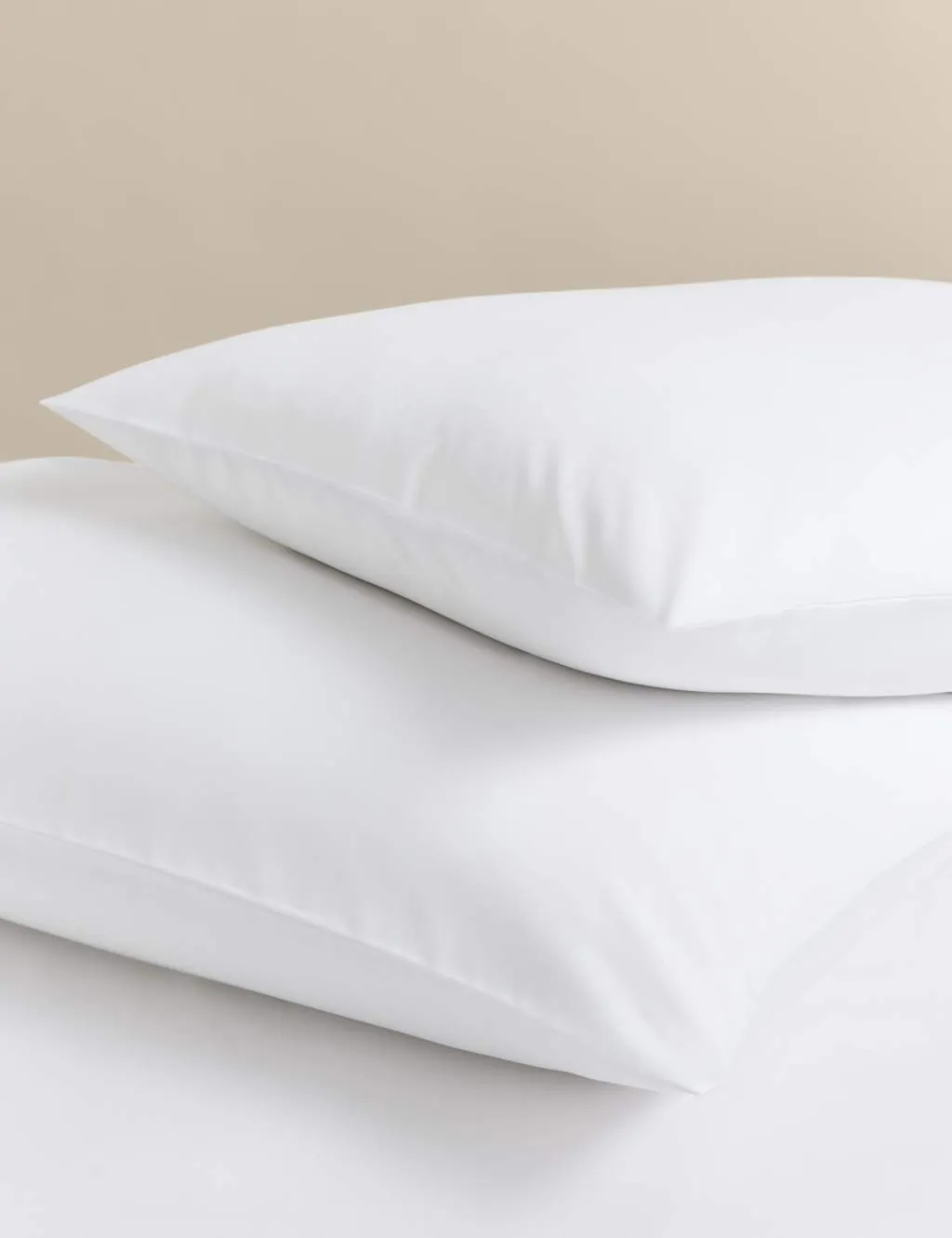 M&S 2 Pack Stay Cool Lyocell Rich Pillowcases White
