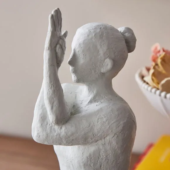 Lady in Yoga Pose Ornament 2