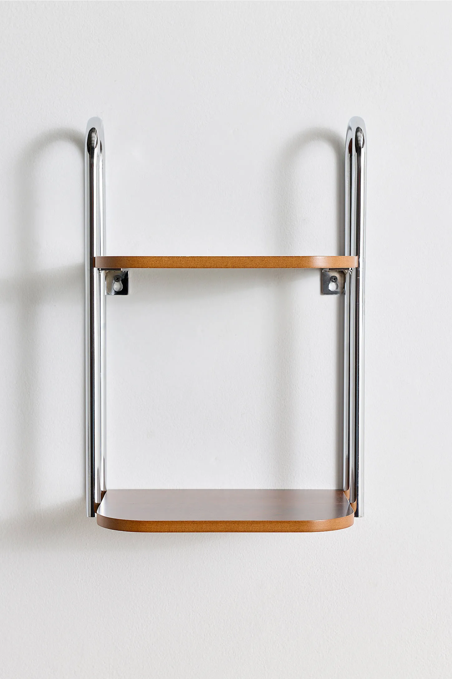 Arden Narrow Wall Shelf - Dark Brown 2