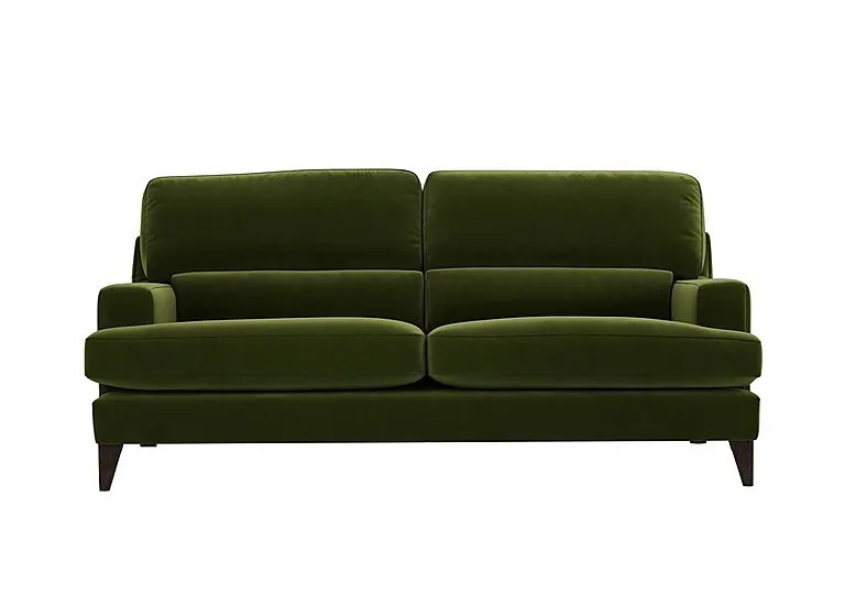 Romilly 3 Seater Fabric Foam Fill Sofa - Woodland Moss