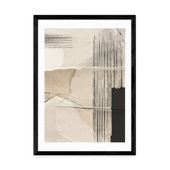 East End Prints Paper Abstract Print 2