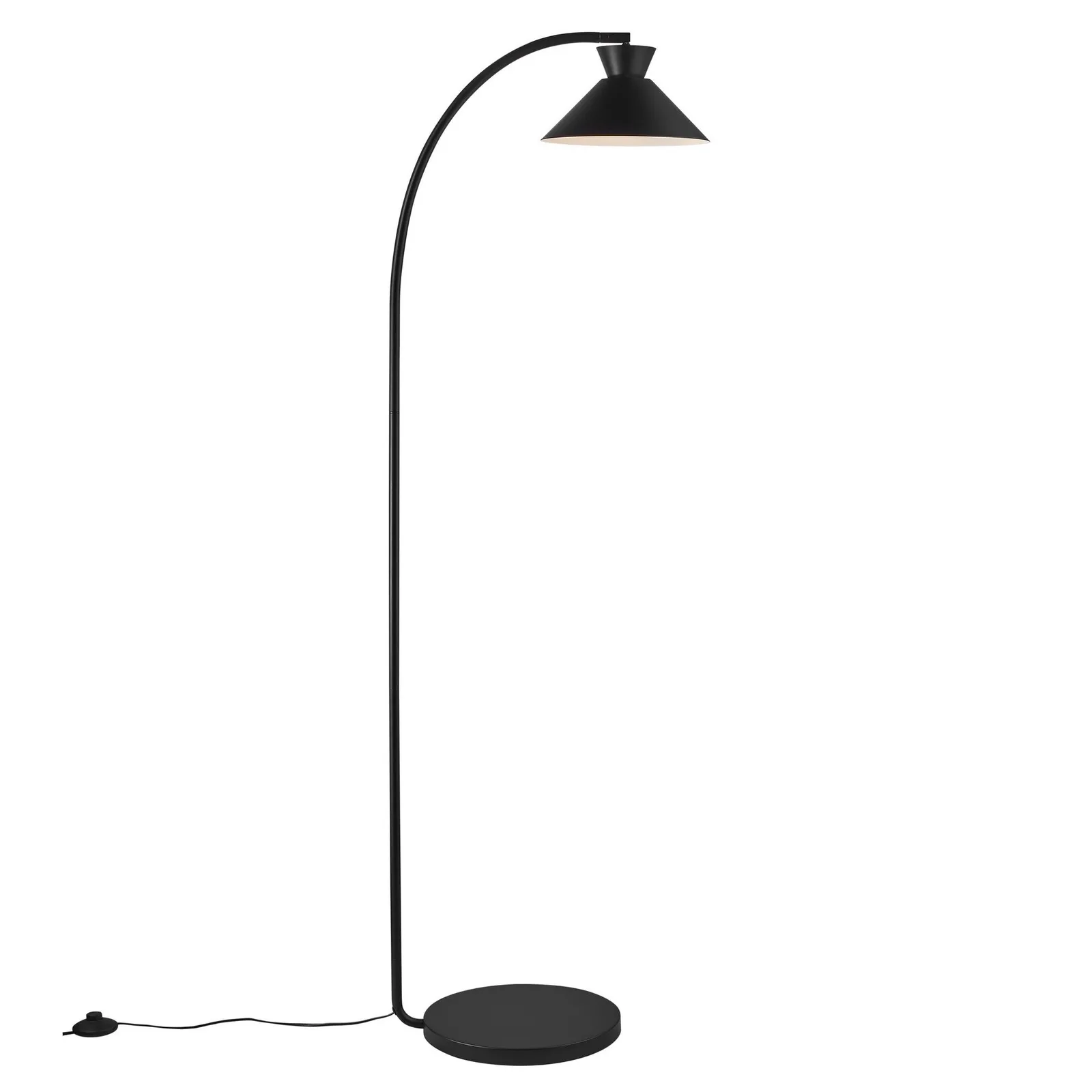 Nordlux Dial Floor Lamp Black Metal Livingroom E27 Switch 5