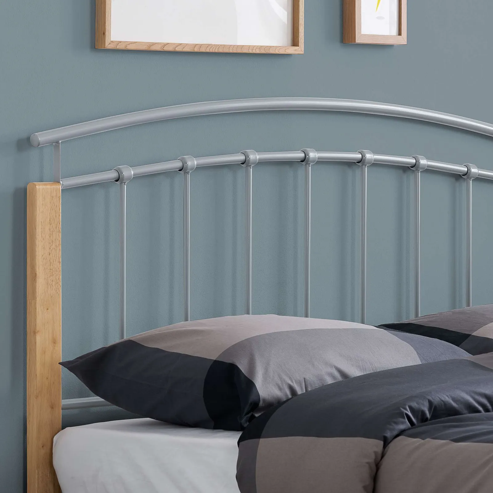 Birlea Tetras Bed in Silver 2