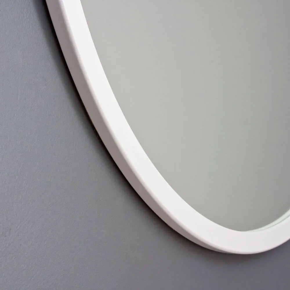 Yearn Mirrors Round wall mirror white 50cm 3