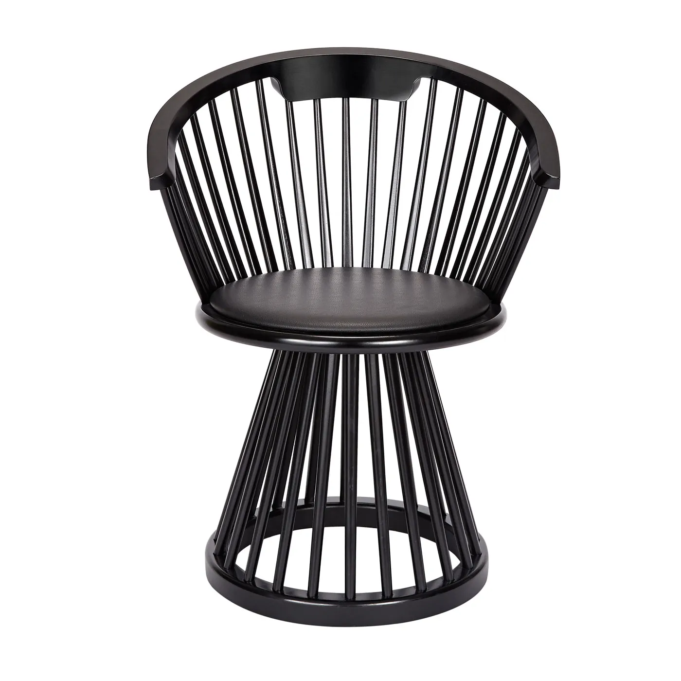 Tom Dixon Fan Dining Chair Black