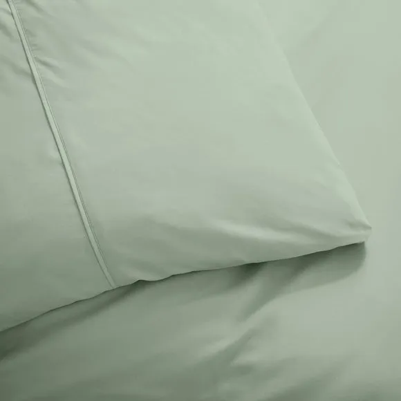 Dorma Crisp & Fresh 400 Thread Count Egyptian Cotton Percale Standard Pillowcase 4