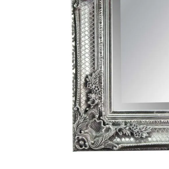 Davenport Ornate Flourish Rectangle Full Length Wall Mirror 2