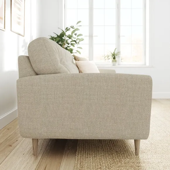 Sven Chunky Tonal Weave 4 Seater Sofa 2