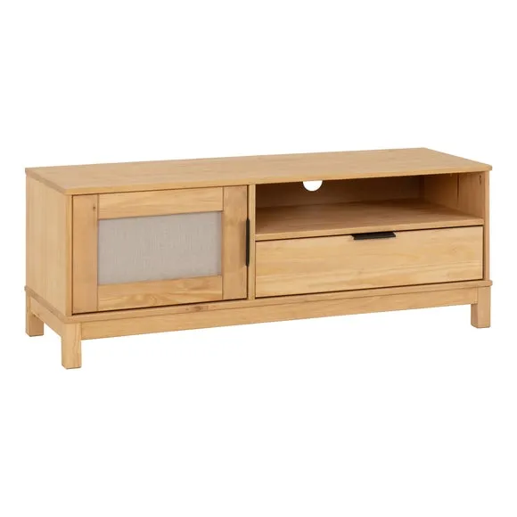 Corona Rattan TV Stand for TVs up to 50" 2
