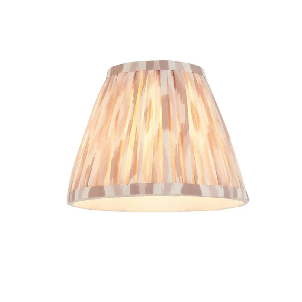 Netlighting Dome Arc Wall Light Fabric Ikat Shade 16cm B22 in Gold 6