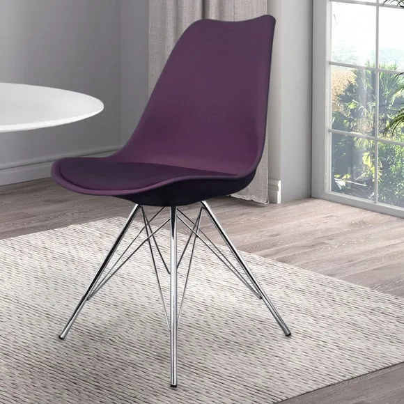 Fusion Living Soho Plastic Dining Chair 1