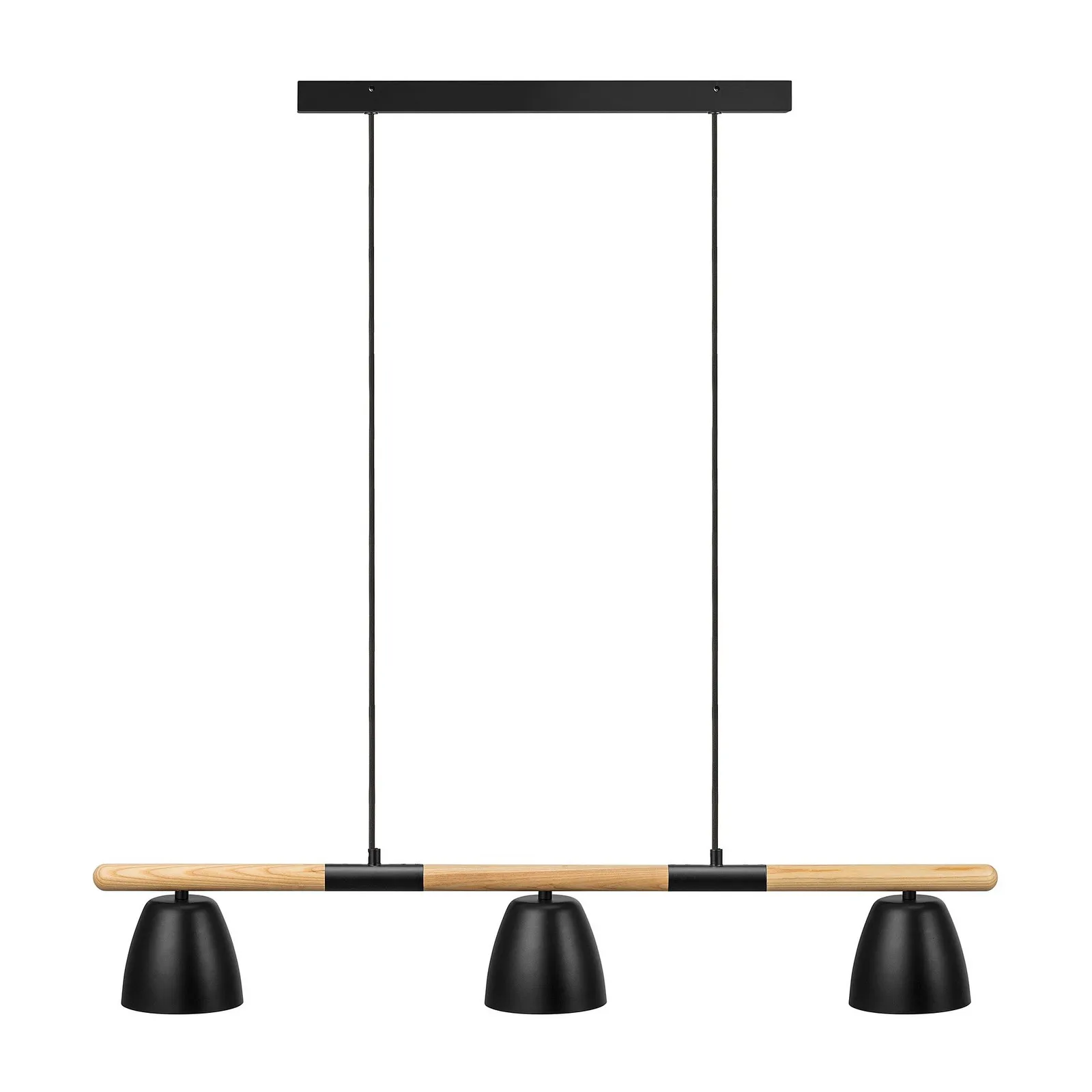 Nordlux Modern Indoor Metal Wood Black Mains Powered, IP20