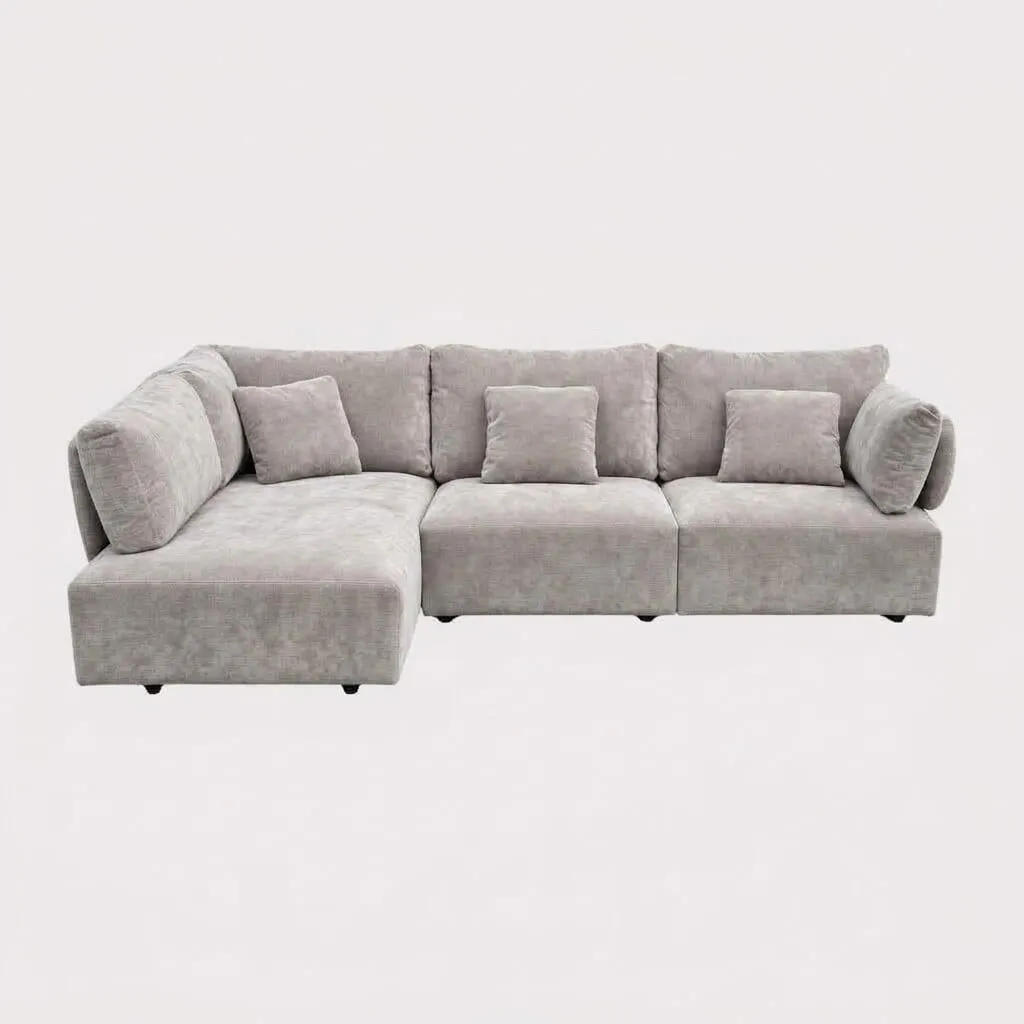 Icarus Left Hand Facing Chaise Sofa | Barker & Stonehouse