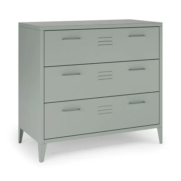 Helga Metal 3 Drawer Chest 6