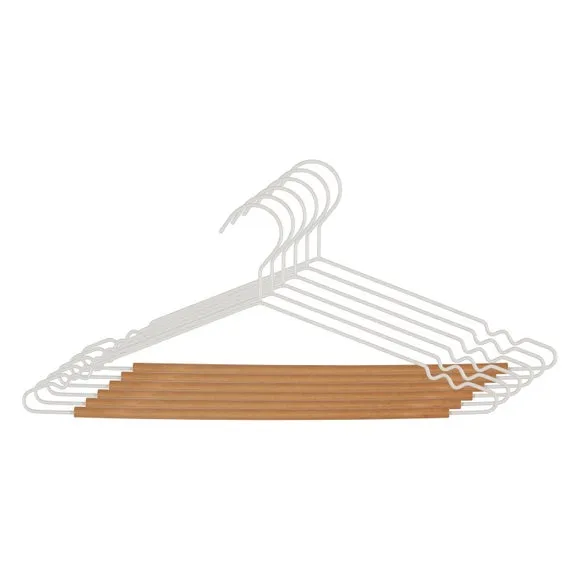 Set of 6 Wooden Bar Hangers 3