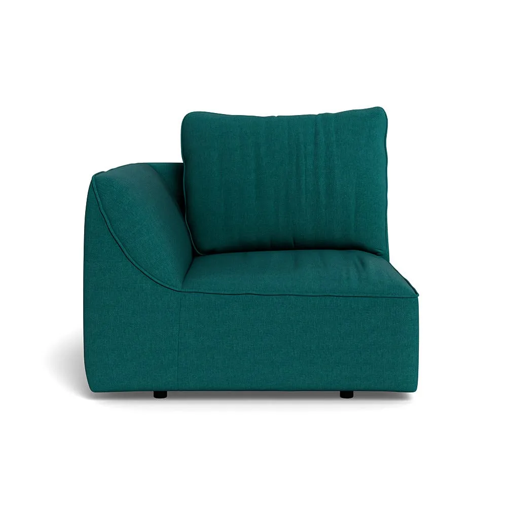 Heal's Morven Left Hand Facing Single Unit Brushed Cotton Pine 1
