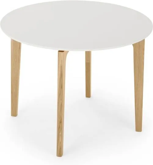 Buren Round Dining Table, HPL and Ash