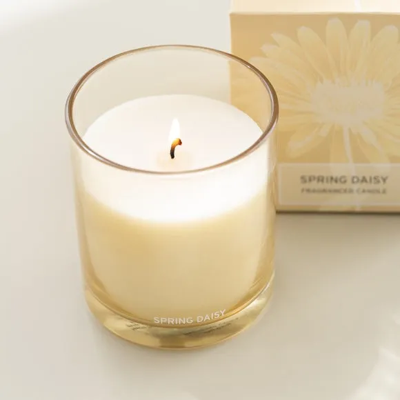 Springtime Daisy Candle 2