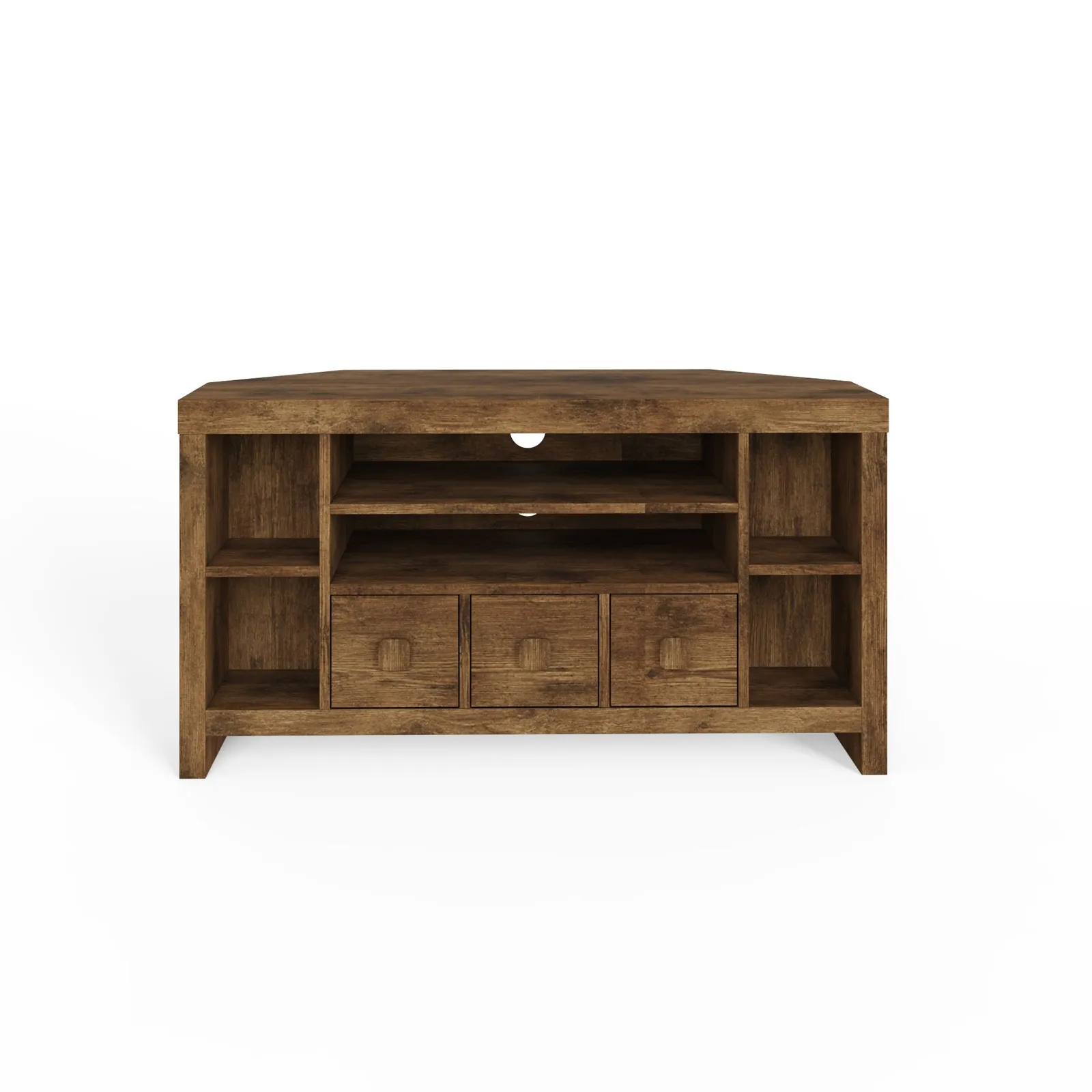 GFW Jakarta Corner TV Unit in Brown 4