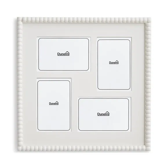 Bobbin Square White Multi Photo Frame 3