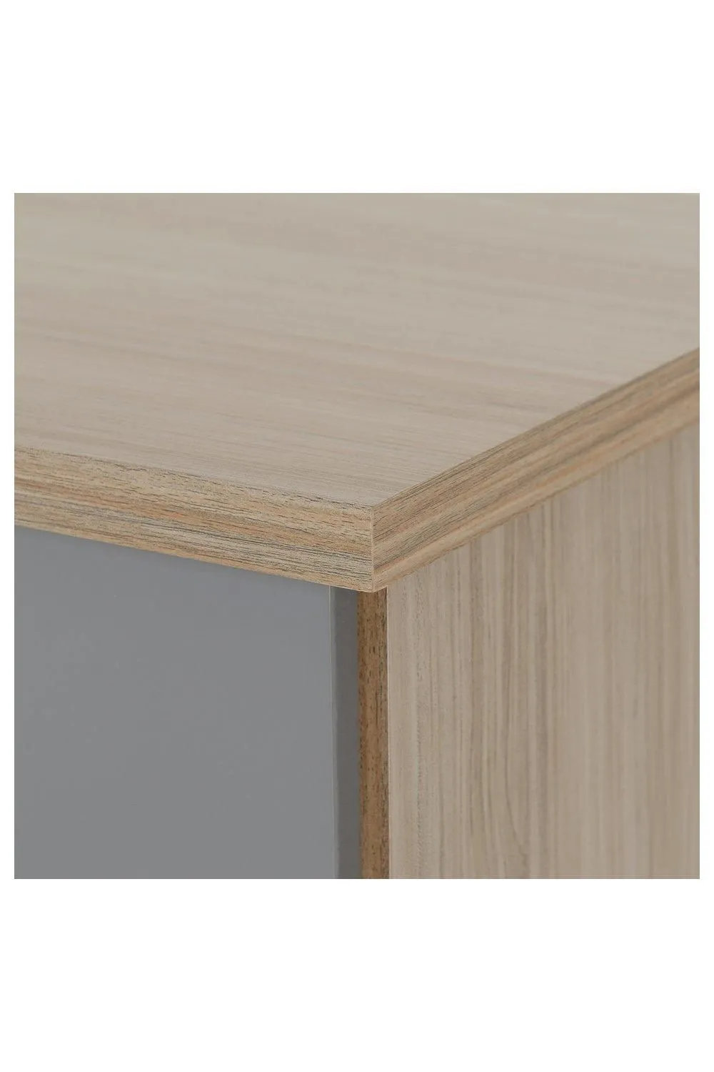 Seconique Nevada 3 Drawer Chest in Grey 5