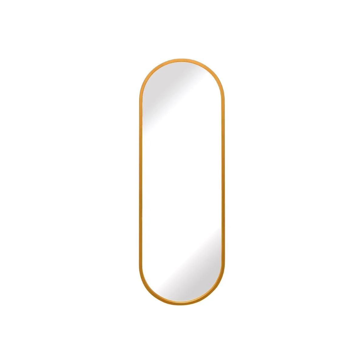 MirrorOutlet Gold Metal Framed Double Arched Wall Mirror (160CM X 55CM)