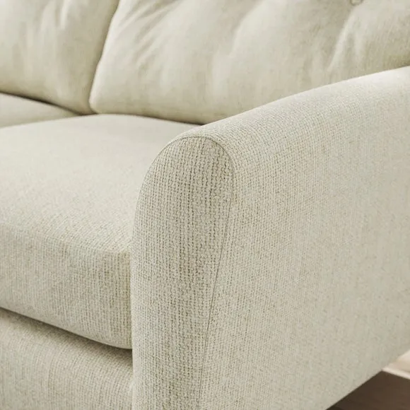 Sven Chunky Chenille Large Corner Chaise Sofa 5