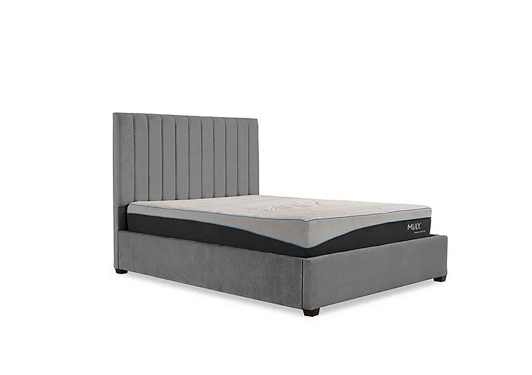 Miranda 133cm Headboard Manual Ottoman Bed Frame - Double - Savannah Armour - Bedroom Furniture - In Time for Christmas