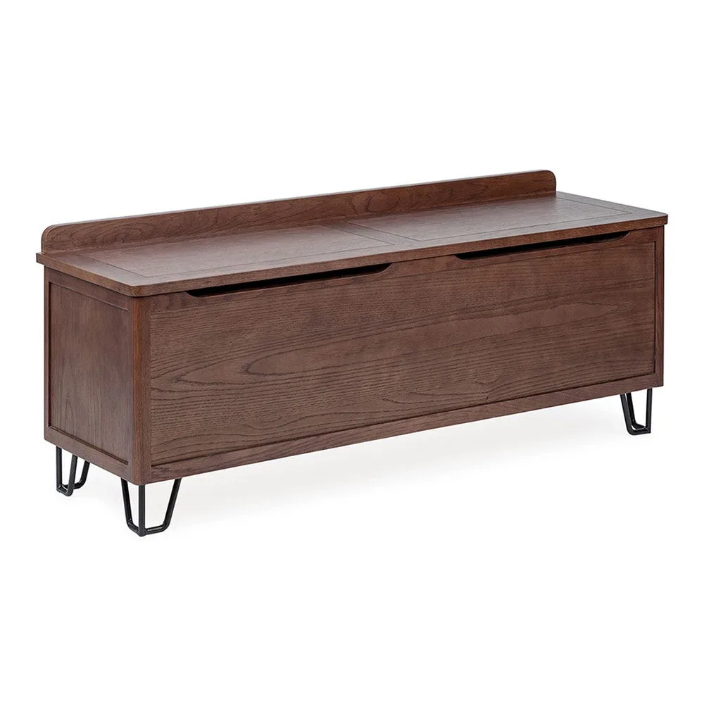 Heal's Brunel Blanket Box Dark Wood 2