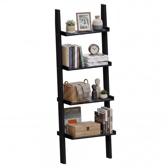 York 4 Tier Ladder Bookcase 6